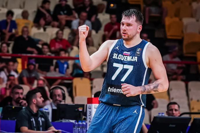 Slovenija Nove Zelandija | Luka Dončić je na drugi tekmi kvalifikacijskega turnirja spet tisti pravi Luka. | Foto FIBA