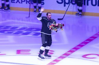 Kopitar je ostal brez končnice NHL, a večer je bil kljub vsemu zanj poseben #video