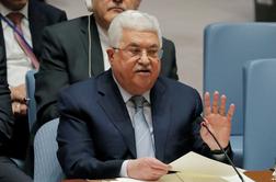 Palestinskega predsednika Abasa sprejeli v bolnišnico