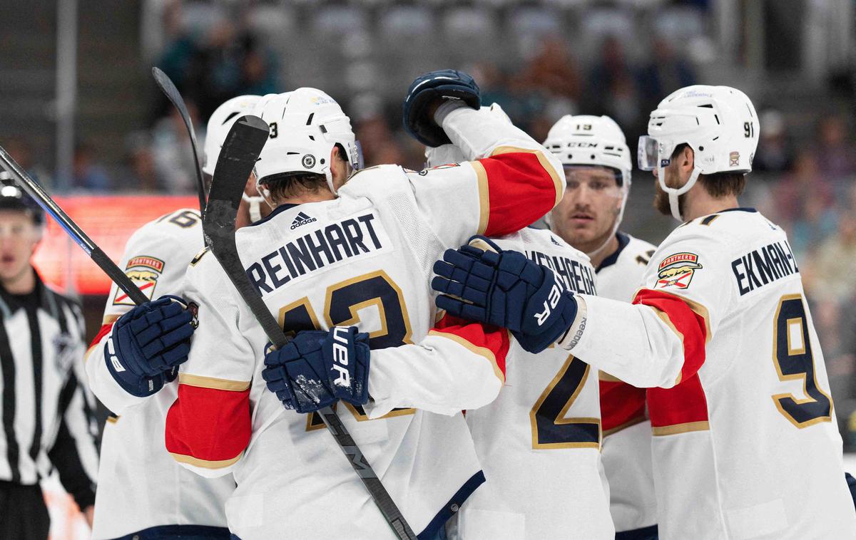 Florida Panthers | Nekateri NHL-ovci se te dni mudijo v Stockholmu. Še drugi dan zapored bodo na Švedskem igrali člani Detroita. | Foto Reuters