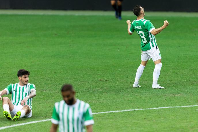 Olimpija Mario Kvesić | Mario Kvesić kipi od samozavesti. | Foto Vid Ponikvar/Sportida