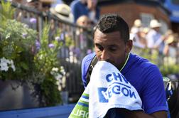 Nick Kyrgios po treh predajah dobil prvi dvoboj