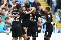 V živo: Tottenham že drugič utišal Etihad