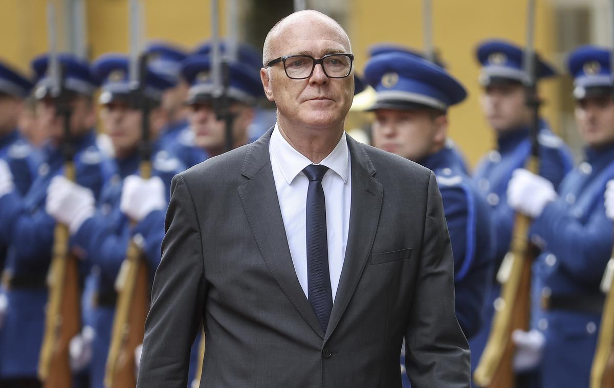 Martin Pfister | Martin Pfister je izpostavil tveganje kibernetskih napadov in vdorov dronov ter dejal, da obstaja "velika potreba po izboljšanju" obrambnih zmogljivosti za spopadanje z zadnjim. Švica bo kmalu predlagala ustrezen sistem za ta namen, je dodal. | Foto Guliverimage