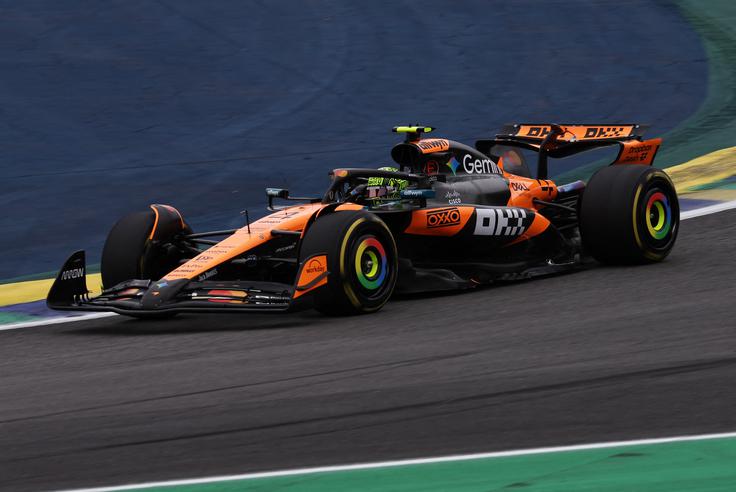 Lando Norris je dobil zadnji dve dirki. Še nikoli ni treh zapored. | Foto: Reuters