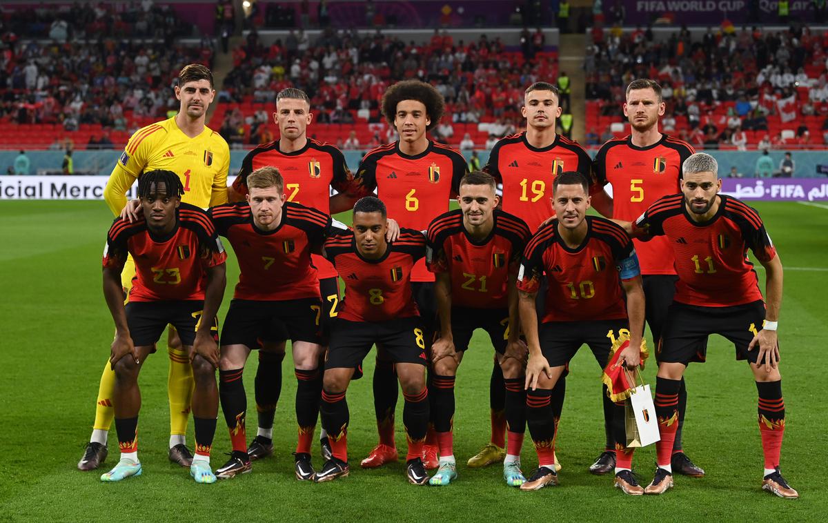 belgijska nogometna reprezentanca | Belgijska nogometna reprezentanca na evropskem prvenstvu prihodnje leto ne bo mogla računati na vratarja Thibauta Courtoisa. | Foto Guliverimage