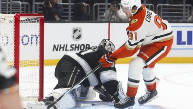 Anaheim po loteriji končal zmagoviti niz Kraljev