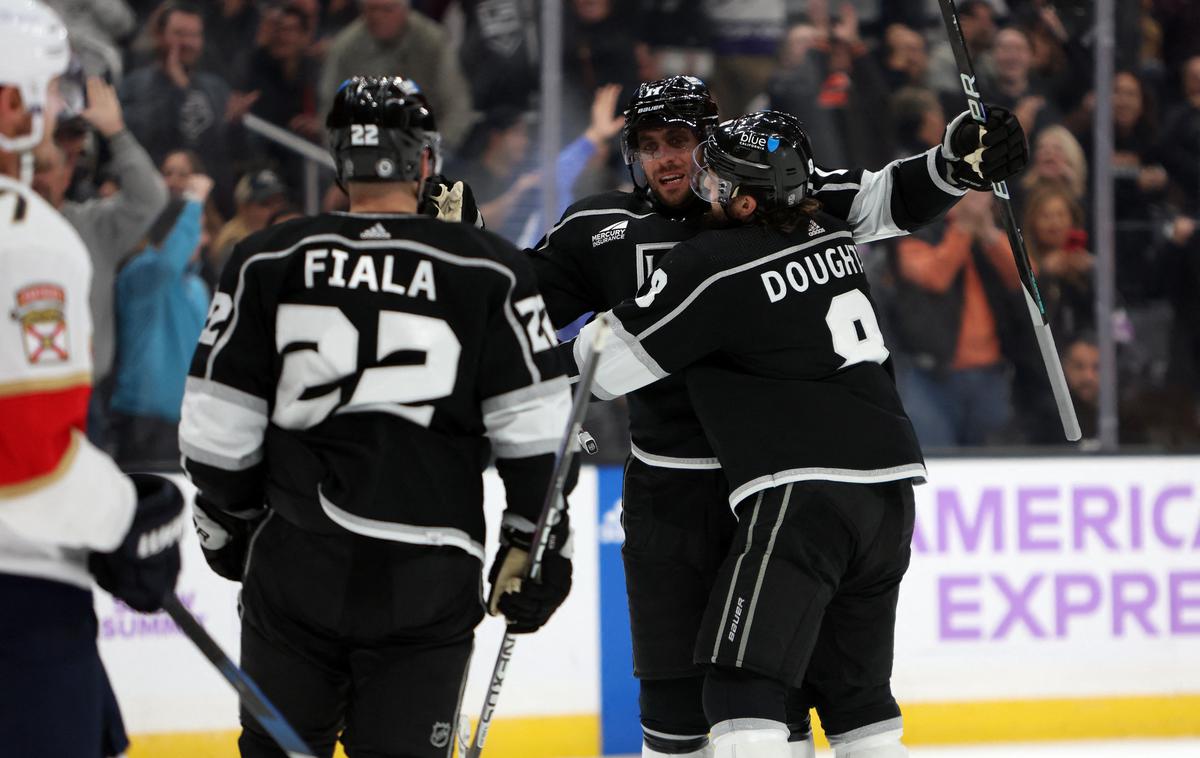 Anže Kopitar | Hokejisti Los Angeles Kings so z 2:1 doma premagali Florido. Odločili zadetek je prispeval Anže Kopitar.  | Foto Reuters