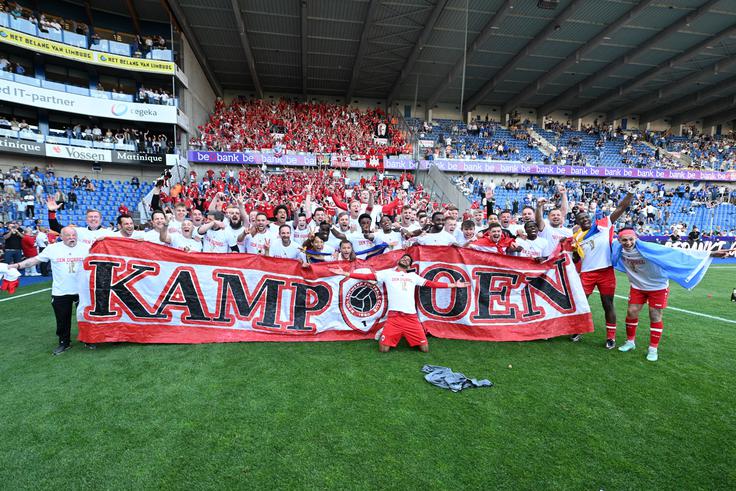 Royal Antwerp je popeljal do belgijskega naslova. | Foto: AP / Guliverimage