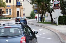 Prikazovalnik hitrosti Vi vozite tudi v Idriji