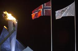 Dvanajstletna norveška princesa prižgala olimpijski ogenj