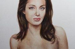 Na prodaj kontroverzni portret Angeline Jolie