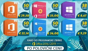 Poletna razprodaja: Windows 10 že za 8,67 evra
