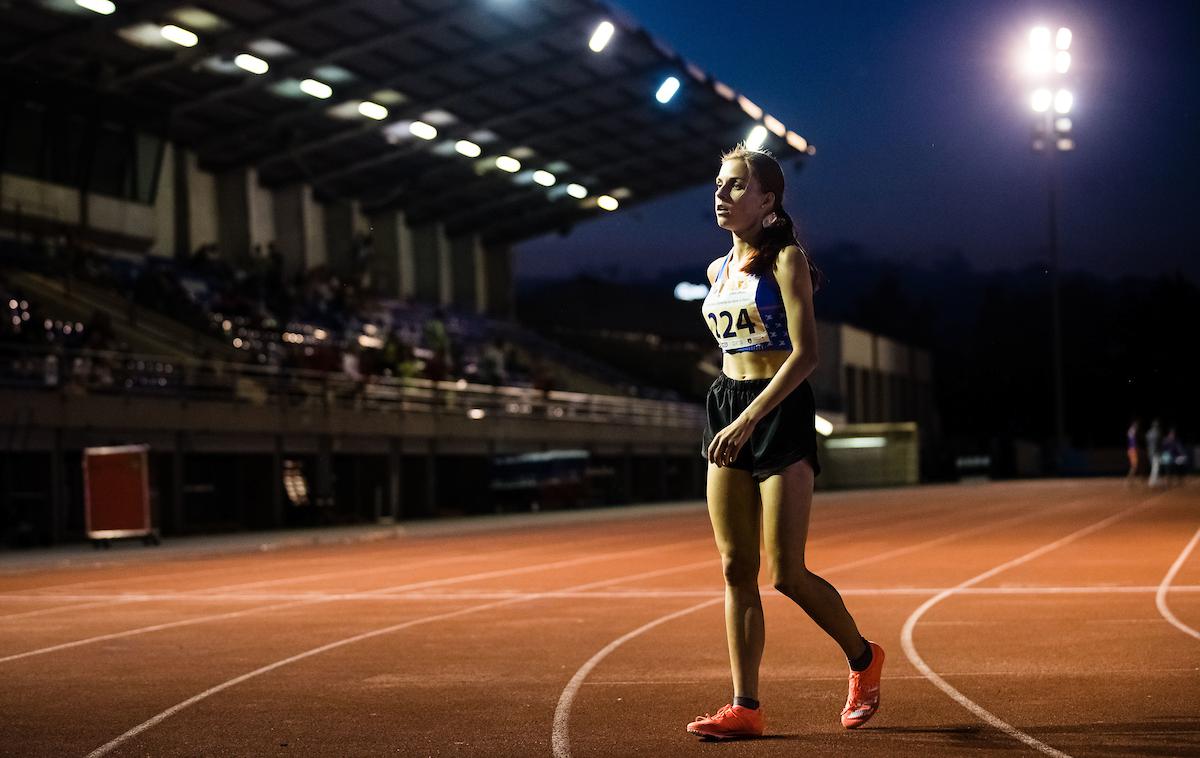 Klara Lukan, atletski pokal Slovenije, prvi dan | Slovenska atletinja Klara Lukan je na mitingu v francoskem Montreuilu za deset sekund popravila svoj slovenski rekord do 23 let v teku na pet tisoč metrov osvojila 11. mesto. | Foto Grega Valančič/Sportida