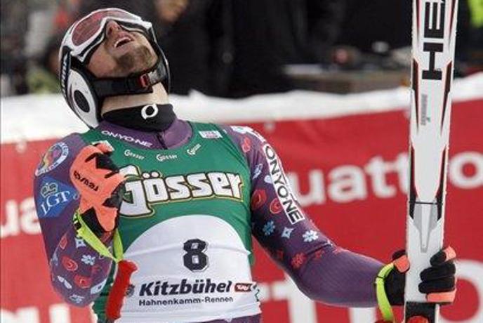 Büchel najhitrejši v Kitzbühlu