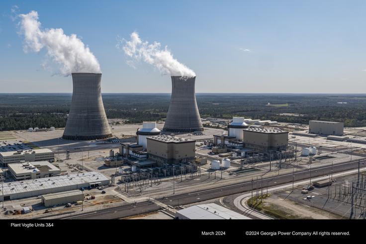 Jedrska elektrarna Vogtle  | Foto: Georgia Power