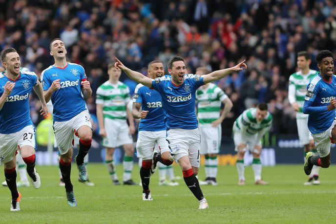 Rangers po vrnitvi med elito že šokirali Celtic