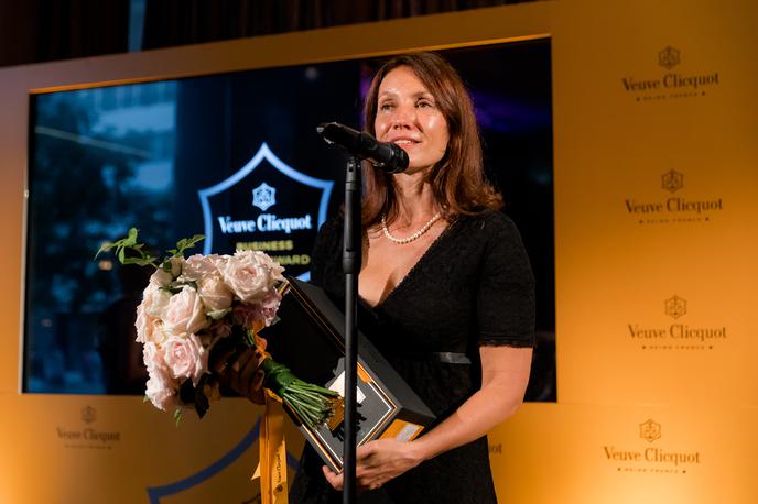 Irena Fonda Veuve Clicquot Business Woman Award 2018 | Prejemnica Veuve Clicquot Business Woman Award 2018 Irena Fonda | Foto Žiga Intihar