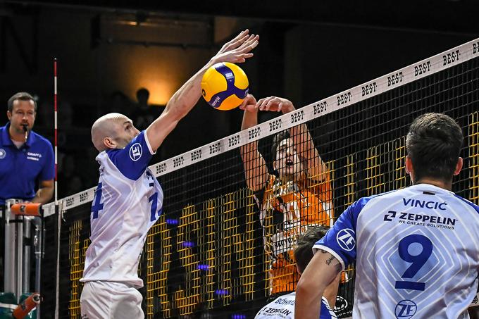 Žiga Štern in Dejan Vinčić sta si s Friedrichshafnom že zagotovila drugo mesto. | Foto: Guliverimage/Vladimir Fedorenko