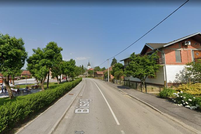 naselje Bisag | Naselje Bisag se nahaja na pol poti med Varaždinom in Zagrebom. Ima le nekaj več kot 160 prebivalcev. | Foto Google maps