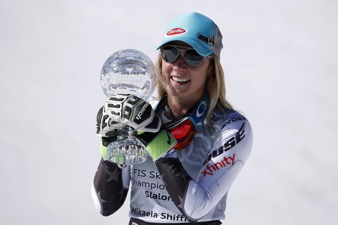 Mikaela Shiffrin | Mikaela Shiffrin je zmagala tudi za konec. | Foto Reuters