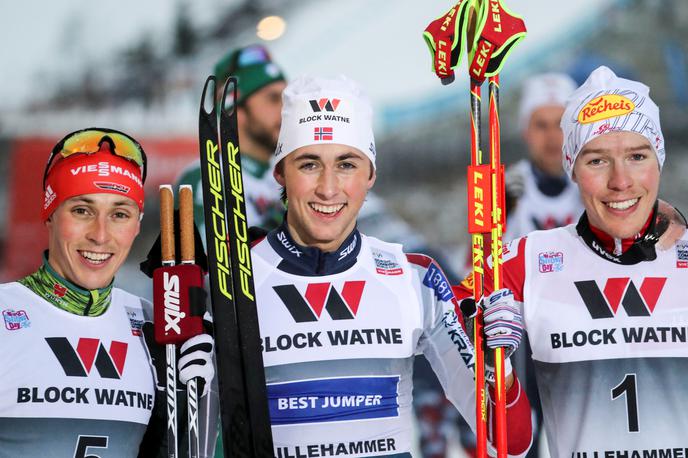 Jarl Magnus Riiber | Jarl Magnus Riiber je zmagovalec tekme v Lillehammerju. | Foto Reuters