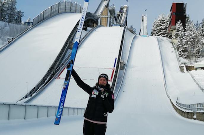 Jerneja Brecl | Jerneja Brecl je skočila do bronastega odličja. | Foto SloSki