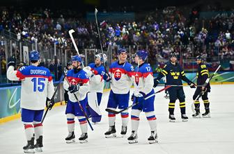 Slovaki izgubili, a so se veselili kot otroci. Finci dali 11 golov, teniška zmaga ZDA.