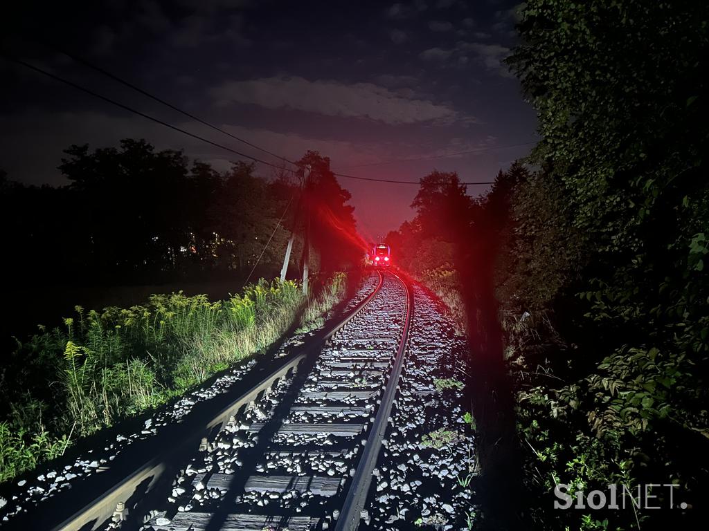 Slovenske železnice, skala, vandalizem