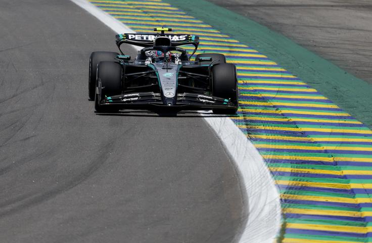 Andrea Kimi Antonelli je odpeljal drugi čas kvalifikacij za šprint. | Foto: Reuters