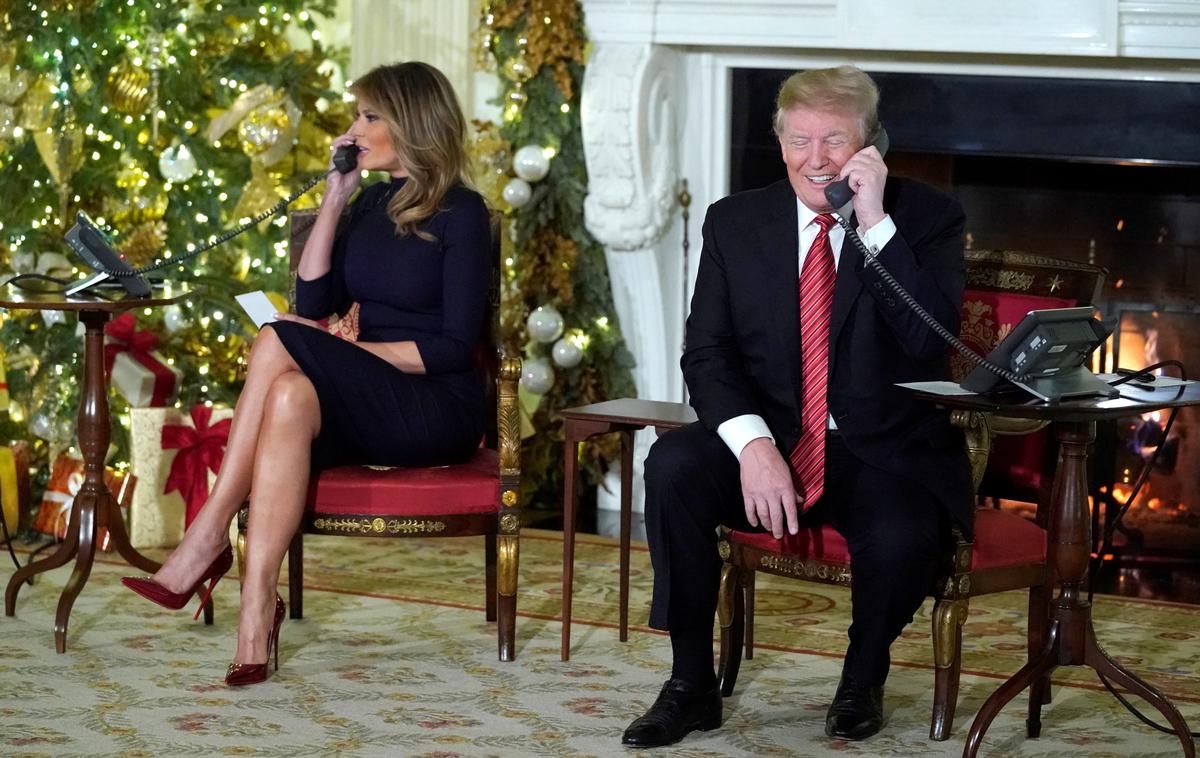 Donald Trumo božič | Foto Reuters