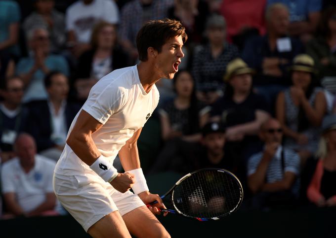 Aljaž Bedene je zmagal šele po petem nizu. | Foto: Reuters