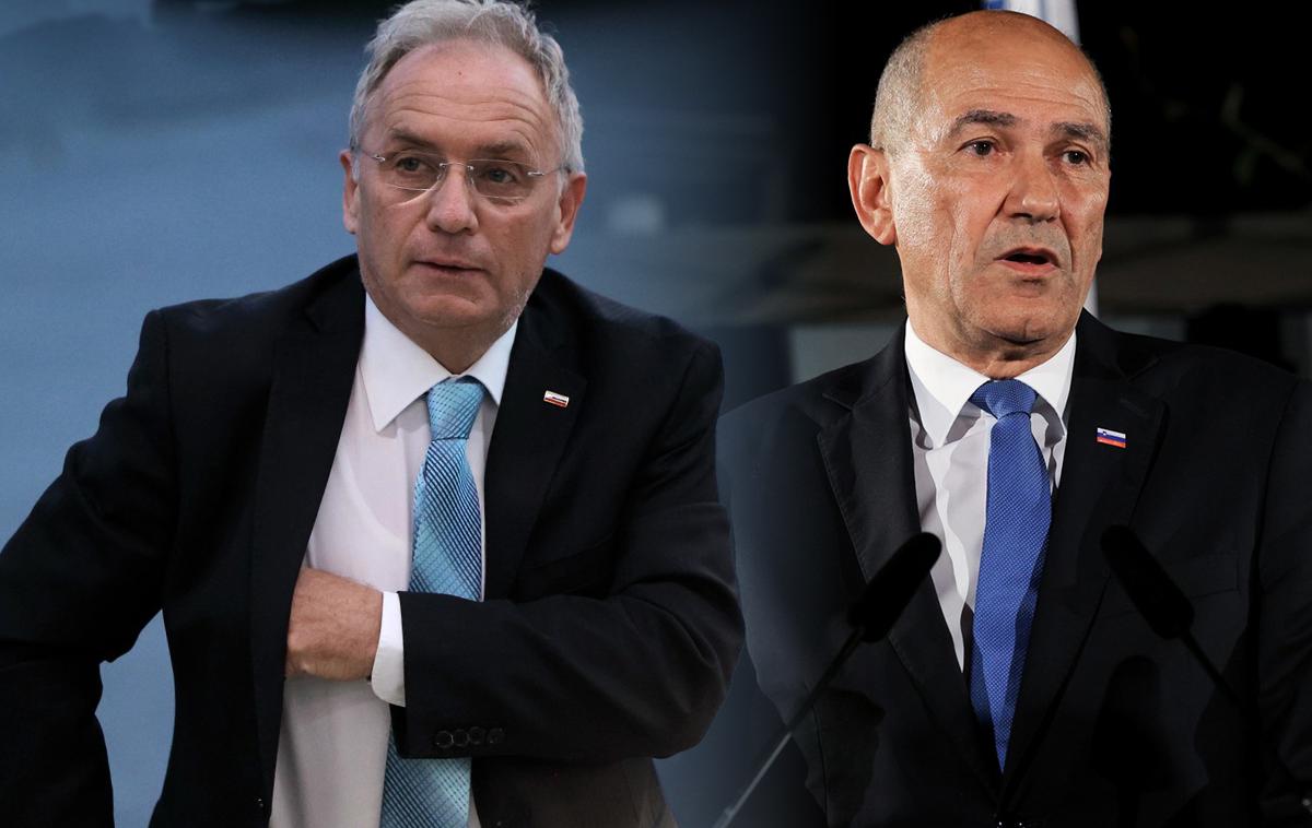 Janez Janša Aleš Hojs | Foto STA