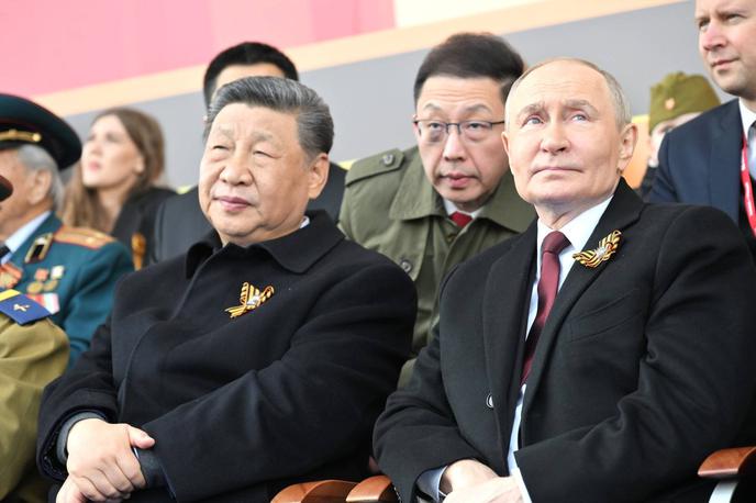 Vladimir Putin in Ši Džinping | Vladimir Putin in Ši Džinping v svojem boju proti Zahodu iščeta zaveznike na svetovnem Jugu. | Foto Guliverimage