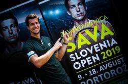 Začenja se teniški dogodek leta v Sloveniji, Bedene prvi favorit