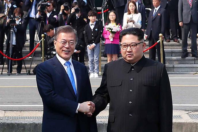 Kim Jong-un, Moon Jae-in | Foto Getty Images