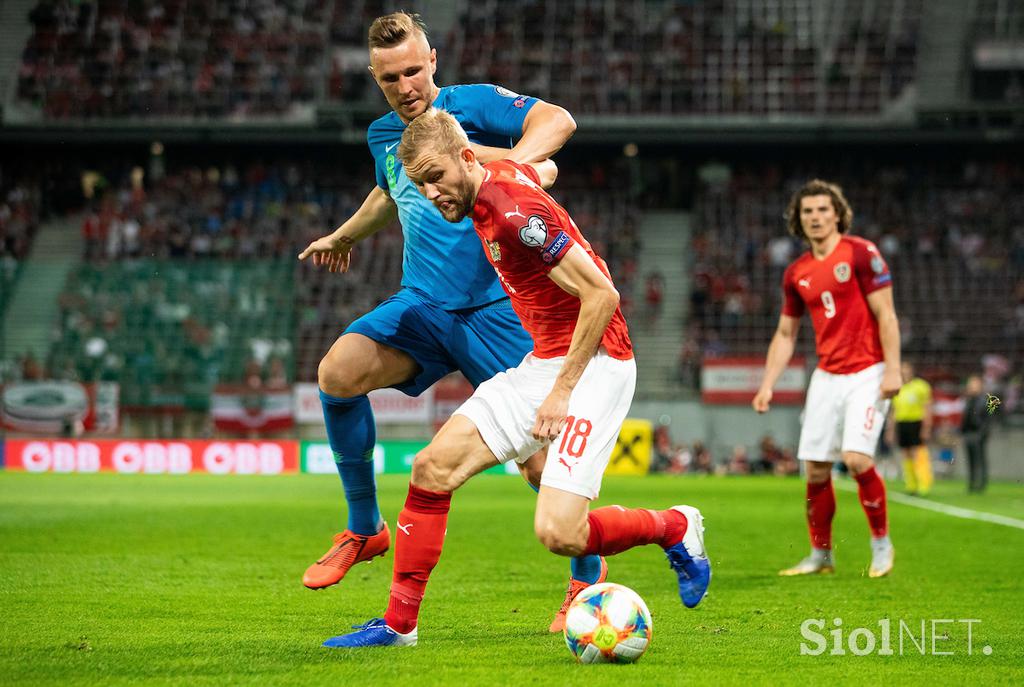 slovenska nogometna reprezentanca Avstrija Celovec kvalifikacije Euro 2020