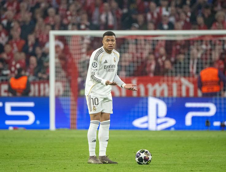 Kylian Mbappe se je sprl s člani strokovnega štaba Real Madrida. | Foto: Guliverimage