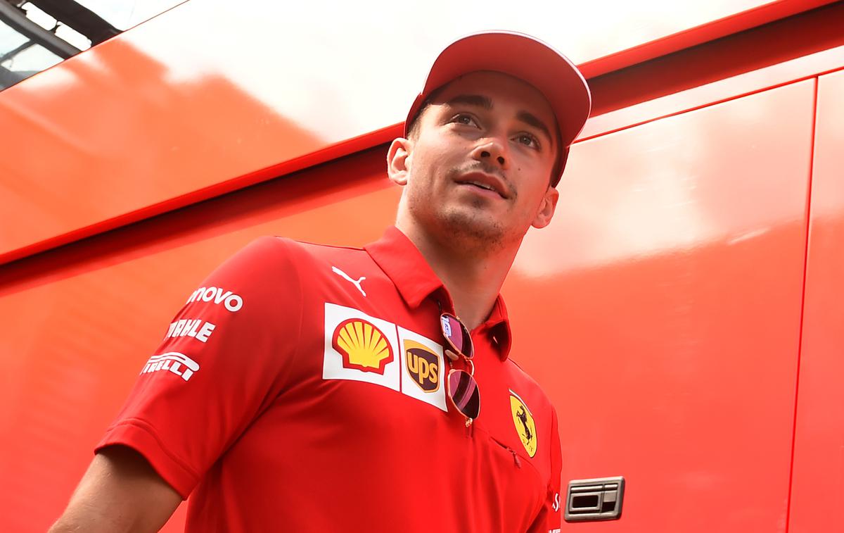 Charles Leclerc Ferrari | Charles Leclerc je bil najhitrejši v kvalifikacijah. | Foto Reuters