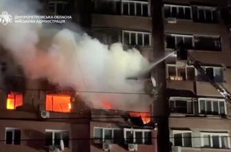 V ruskem napadu na Ukrajino dva mrtva, več ranjenih #video