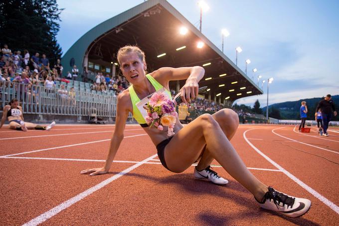 Anita Horvat v svoji atletski karieri na 100 metrov še nikoli ni tekla hitreje. | Foto: Urban Urbanc/Sportida