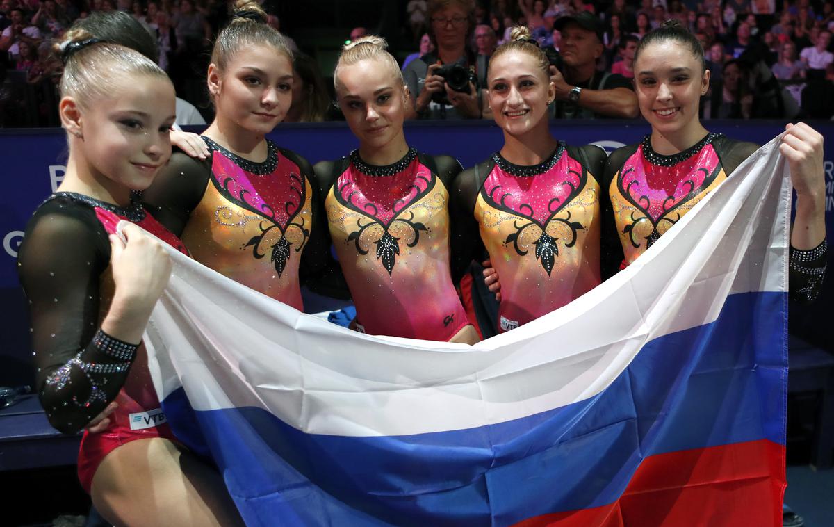 EP v gimnastiki Glasgow Rusinje mnogoboj | Foto Reuters