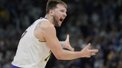 Luka Dončić in Lakers zapravili zmago in so pred bolečim izpadom
