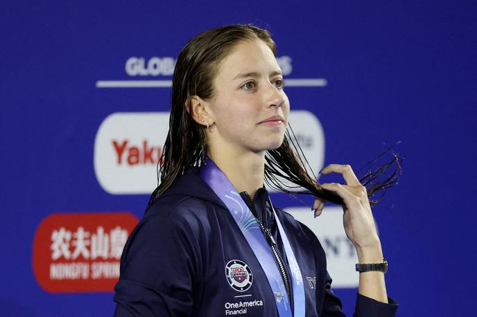 Kate Douglass | Kate Douglass je postavila svetovni rekord na 50 metrov prosto. | Foto Reuters