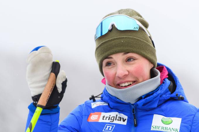 Anamarija Lampič je letos na Tour de Ski dosegla drugo, enajsto in četrto mesto. V torek jo v Toblachu že čaka tekma na 10-kilometrski razdalji v prosti tehniki. | Foto: Guliverimage/Vladimir Fedorenko
