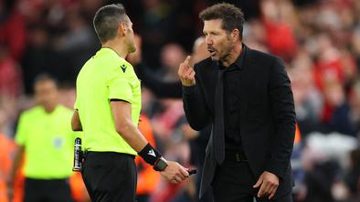 Simeoneju zaradi obnašanja na Anfieldu ena tekma prepovedi