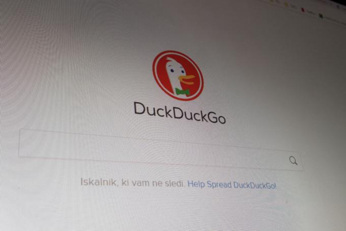 DuckDuckGo | Foto: Matic Tomšič / Posnetek zaslona