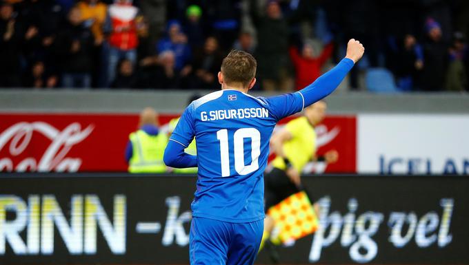 Gylfi Sigurdsson je brez dvoma prvo ime islandske reprezentance. | Foto: Reuters