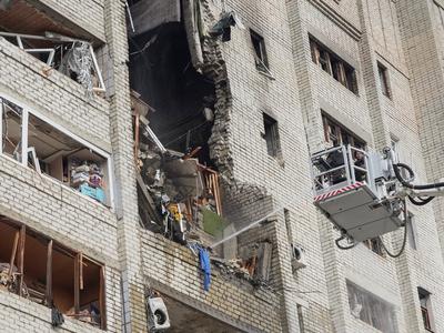 V ruskem napadu na Harkov dva mrtva #vŽivo