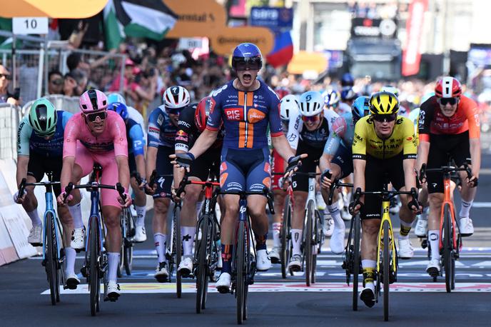 Casper Van Uden , Giro 25, 4. etapa | Zmage v četrti etapi Gira se je veselil 23-letni Nizozemec Casper van Unden. | Foto Reuters